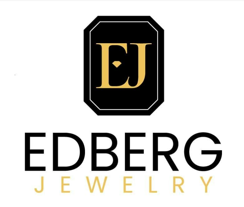 A logo of edberg jewelry